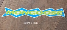Mongoose Sticker Decal Cycling
