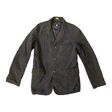 Armani Jeans Blazer Mens S Brown Suit Jacket 30th Anniversary Preppy Sport Coat