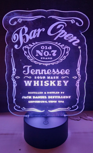 Mancave led bar - mancave, sign