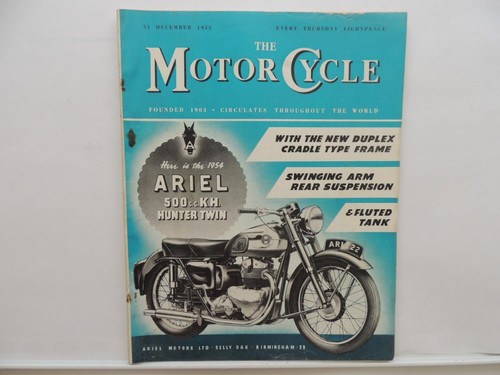 December 1953 motorcycle - december, 31