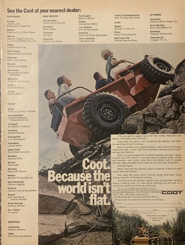 1968 coot utv atv all - 1968,