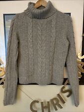 Hoxton Chic Knitted Jumper Size M With Rabbit Wool
