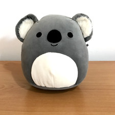 Kellytoy - Squishmallows - Grey & Cream Kirk Koala - Fluffy Ears - 9" / 23cm