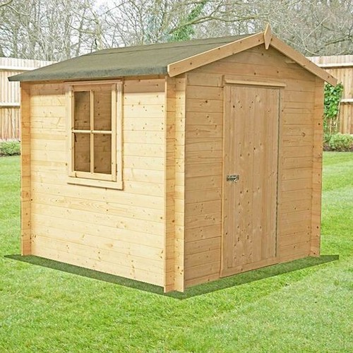9x9 garden log - cabin, office