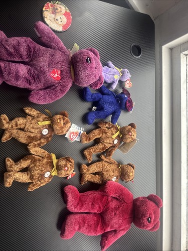 Beanie babies bear - beanie,