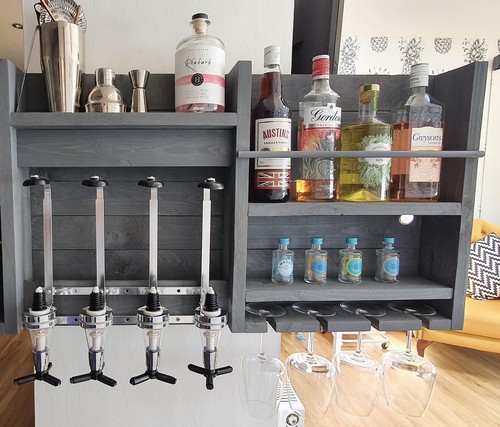 Wall mounted optic bar - wall, |