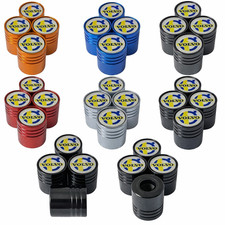 VOLVO Grey Valve Dust caps all