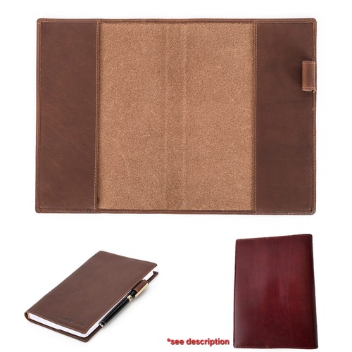 Hiram leather notebook - leather, a5