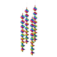 Metallic rainbow spiral - metallic,