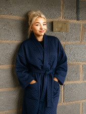 Vintage quilted smoking jacket - vintage,