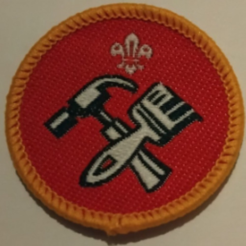 Old cubs diy activity badge - diy,