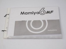 Mamiya 6MF Camera Instruction