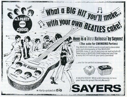 The beatles sayers cake - 'sayers, cake'