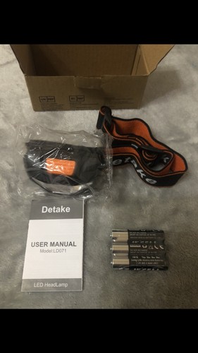 Detake led head torch - head, torch,