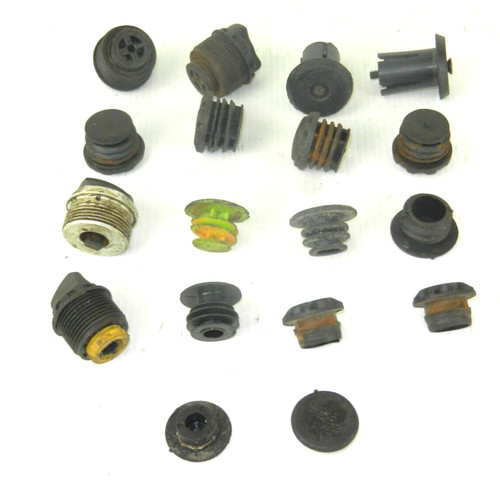 Plastic end cap for bike - plastic,