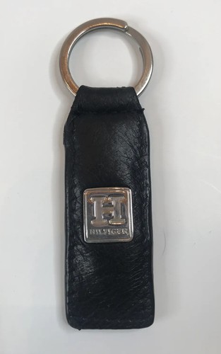 Hilfiger leather keychain - hilfiger,