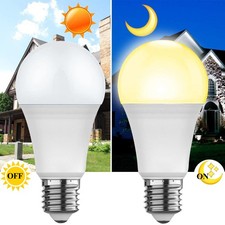 LED Sensor Light Bulb E26/E27 Dusk to Dawn Light Bulbs Lamp for Home Lighting