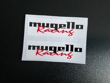 2x Mugello Racing Vinyl Decals