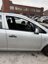 Vauxhall Corsa D Door Drivers Offside Front Silver Z176 5 Door 2006-2014 BD14