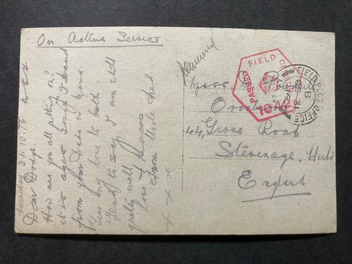 1917 ww1 picture - 1917, postcard