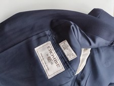 Dark Navy Herringbone Vintage