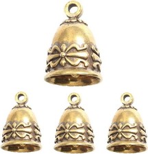 Set of 4 Small Brass Hanging