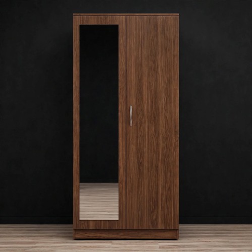 Modern wooden wardrobe door - wooden,