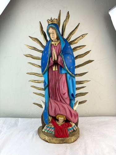 Large mexican santo statue - statue, of