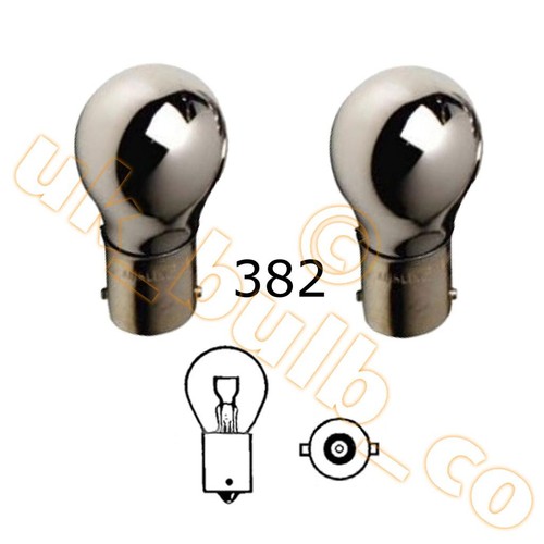 Chrome front indicator bulb - front, to