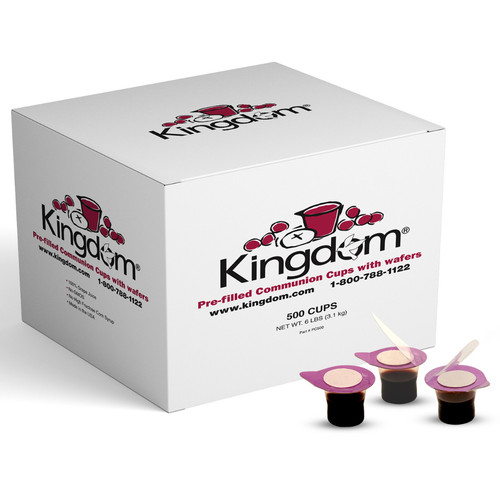 Kingdom pre filled communion - pre-filled,