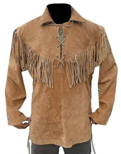Men tan brown suede western - suede,