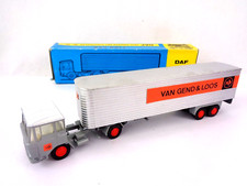 Lion Car 2600 DAF Tractor Cab & Eurotrailer  Gend & Loos Truck Lorry 1/50 Boxed