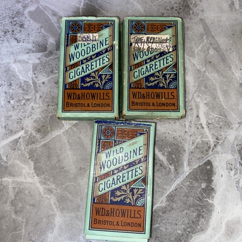 Wild woodbine cigarette pack - woodbine,
