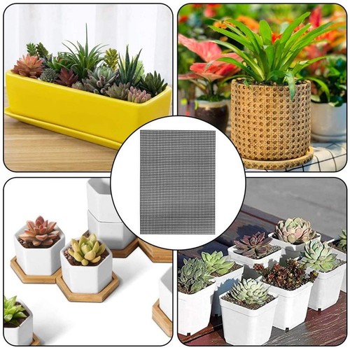 Flower pot mesh mat - pot,