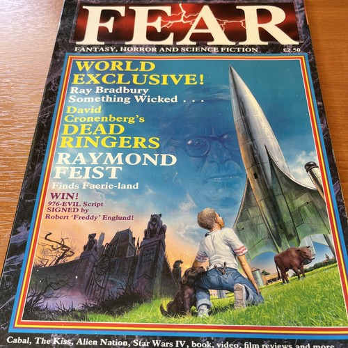 Fear magazine issue - fear,