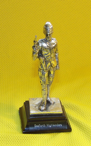 Pewter military figure the - pewter,