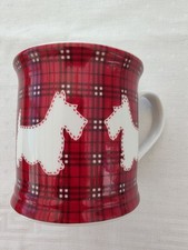 KitchenCraft 80ml Porcelain Scottie Dog Red Espresso Coffee Cup Tea Mug Gift 