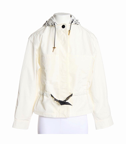 Louis vuitton white hooded zip - louis,