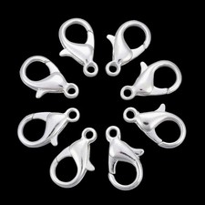 Silver Plated Lobster Clasps