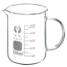 500ml Glass Beaker with Handle