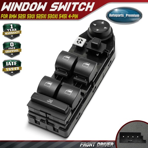Front driver left power - front, window