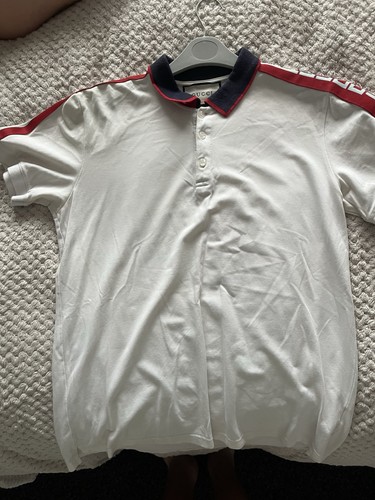 Gucci men white polo shirt - gucci, men's