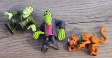 Scooby doo figures, Frankensteins monster,zombie villains
