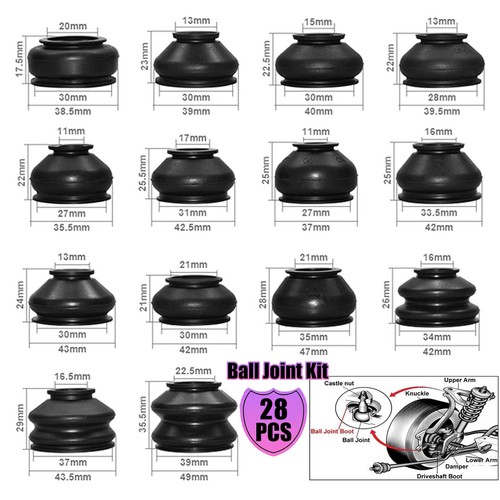 28pcs ball joint boot - 28pcs,