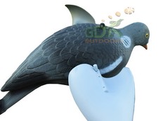 2 X PIGEON DECOY, WITH