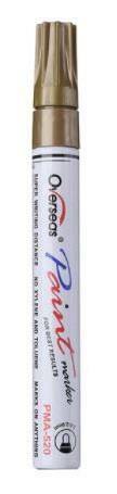 Gold tyre letter marker - gold,