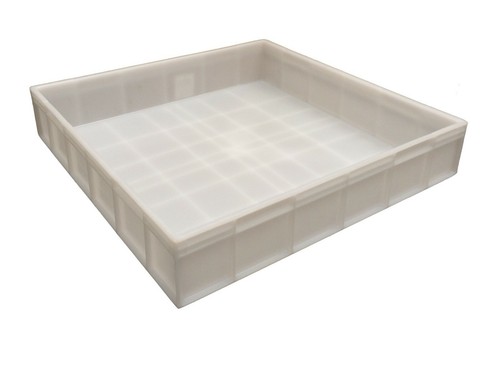 Square plastic stacking food - stacking,