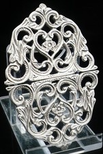 Solid Silver Nurses Belt Buckle, Sterling, NEW, Scottish Hallmarked, GIFT, Boxed