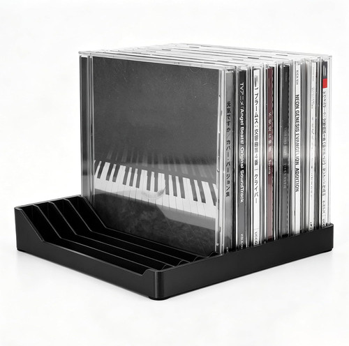 Black holder dvd - black, cd