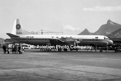 Varig lockheed electra vjn - lockheed,